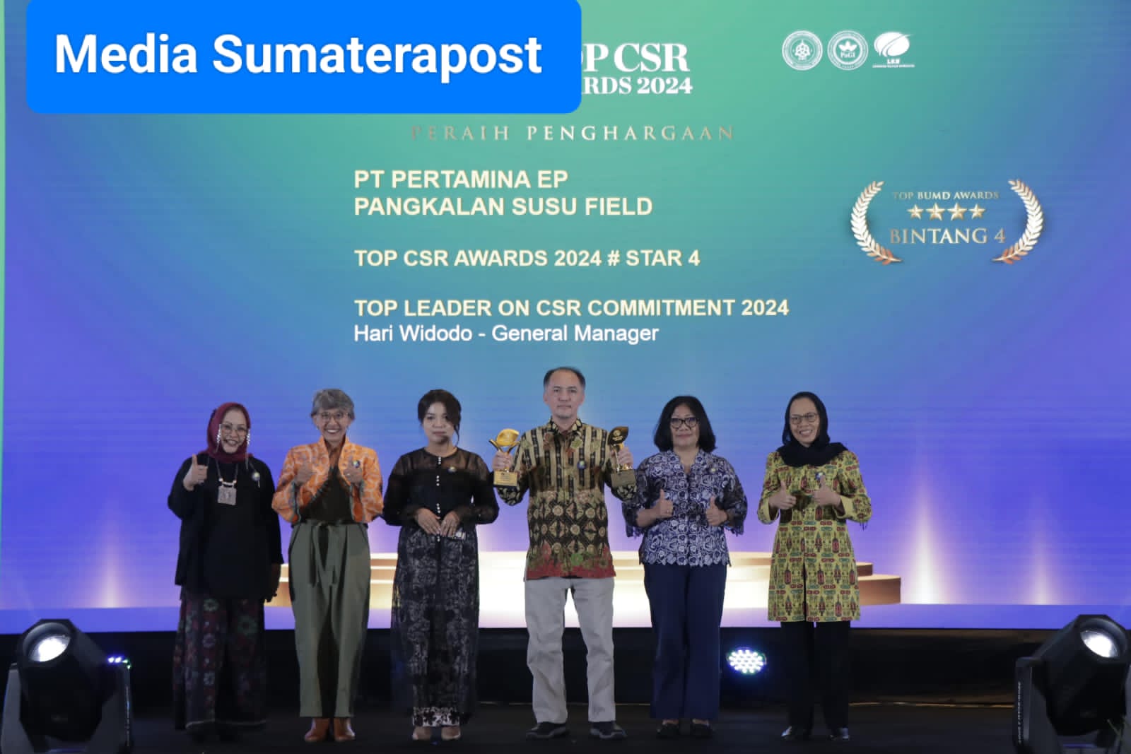 PEP Rantau dan Pangkalan Susu Field Raih Penghargaan TOP CSR Awards 2024 PEP Rantau dan Pangkalan Susu Field Raih Penghargaan TOP CSR Awards 2024