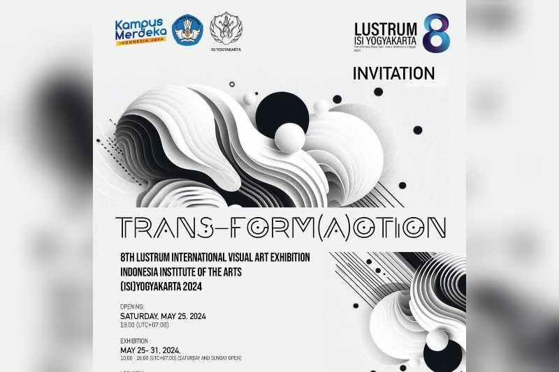 Rayakan Lustrum Ke -8 ISI Yogyakarya Gelar Pameran Seni Rupa Internasional Bertajuk: “TRANS-FORM(A)OTION” Rayakan Lustrum Ke -8 ISI Yogyakarya Gelar Pameran Seni Rupa Internasional Bertajuk: “TRANS-FORM(A)OTION”