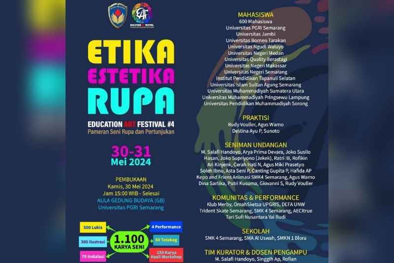 Universitas PGRI Semarang Gelar Education Art Festival 2024 Universitas PGRI Semarang Gelar Education Art Festival 2024