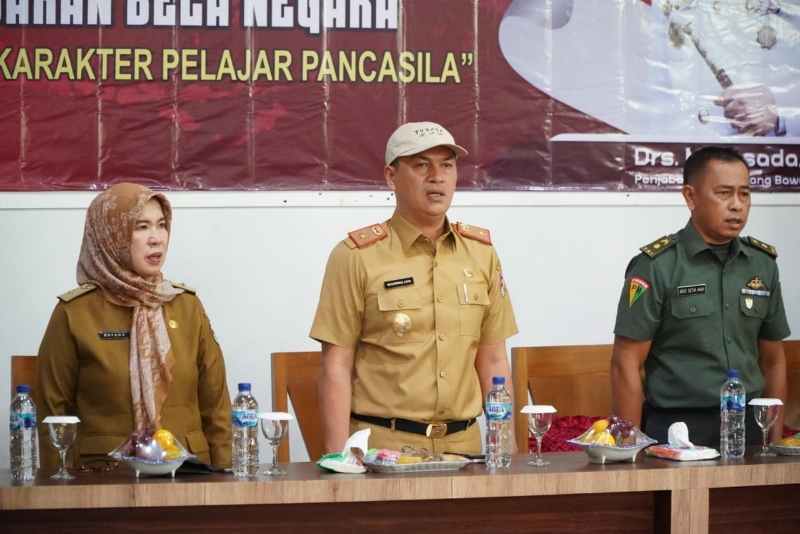Buka Pelatihan Bela Negara, Sekdakab : Junjung Tinggi Pancasila Dalam Kehidupan Bermasyarakat Buka Pelatihan Bela Negara, Sekdakab : Junjung Tinggi Pancasila Dalam Kehidupan Bermasyarakat
