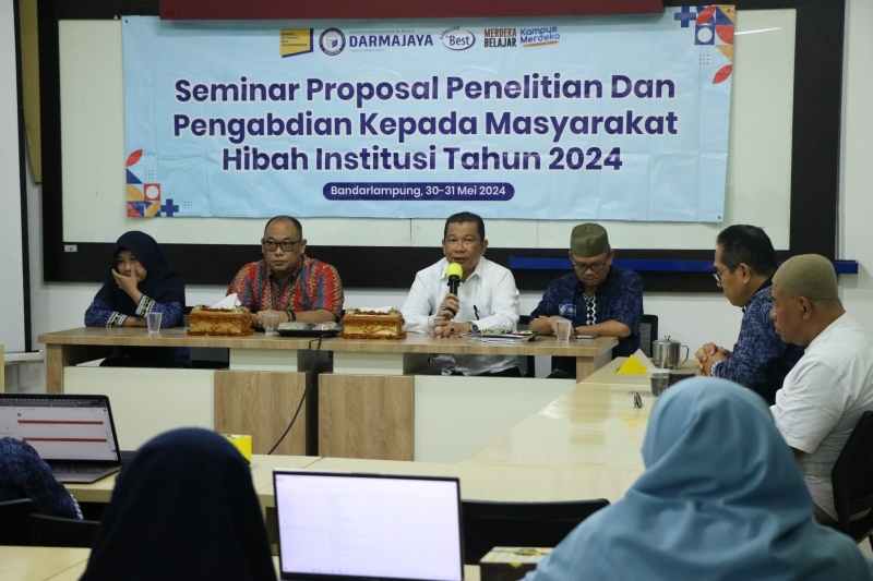 Hasilkan Penelitian Unggul dan Berdaya Guna, LP2M Darmajaya Gelar Seminar Hasilkan Penelitian Unggul dan Berdaya Guna, LP2M Darmajaya Gelar Seminar