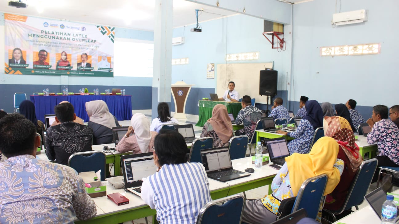 UNILA dan IBN Kolaborasi PKM Pelatihan Latex dengan Platform Overleaf UNILA dan IBN Kolaborasi PKM Pelatihan Latex dengan Platform Overleaf