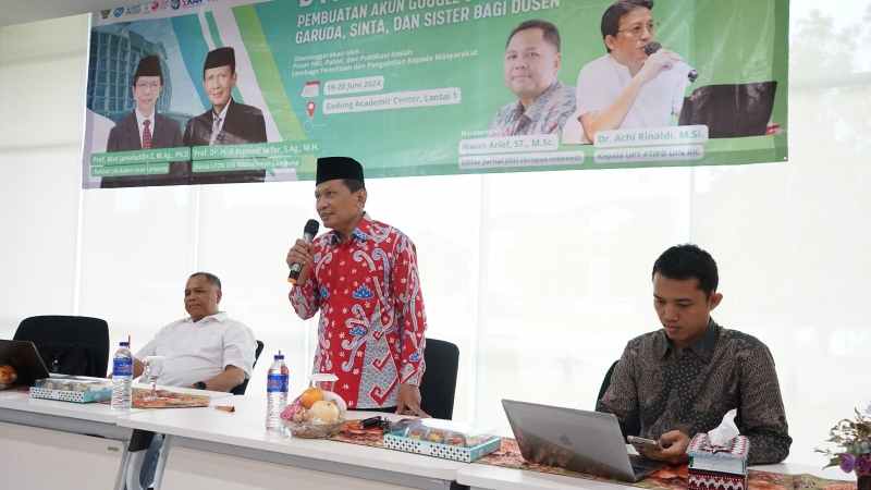 Pusat HKI LP2M Adakan Bimtek Tingkatkan Literasi Dosen dalam Publikasi Ilmiah Pusat HKI LP2M Adakan Bimtek Tingkatkan Literasi Dosen dalam Publikasi Ilmiah