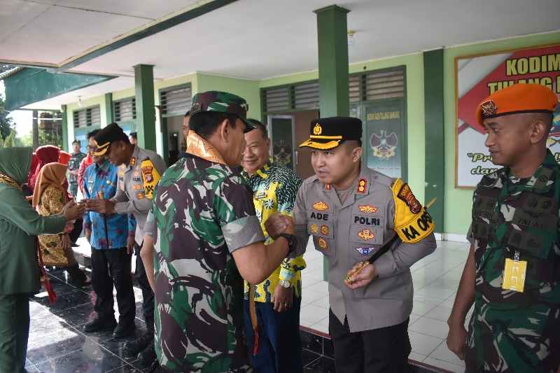 Kunjungi Kodim 0426/TB, Danrem 043/Gatam Disambut Forkopimda Tuba dan Mesuji Kunjungi Kodim 0426/TB, Danrem 043/Gatam Disambut Forkopimda Tuba dan Mesuji