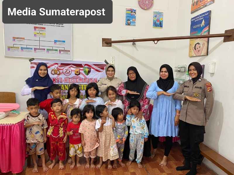 Hari Bhayangkara ke-78, Polres Aceh Tamiang Laksanakan Penanganan Stunting Hari Bhayangkara ke-78, Polres Aceh Tamiang Laksanakan Penanganan Stunting