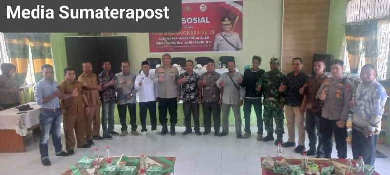 Kunjungan Wakapolda Brigjen Pol Drs.Armia Fahmi di Dua Kecamatan Karang Baru dan Sekerak Kunjungan Wakapolda Brigjen Pol Drs.Armia Fahmi di Dua Kecamatan Karang Baru dan Sekerak