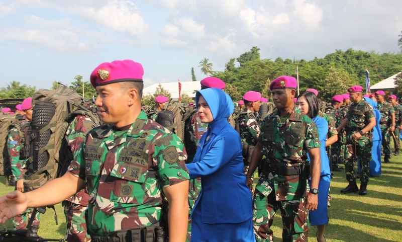 Upacara Penyambutan Satgas Pamtas RI – PNG Mobile “GOBANG I” Th 2023 Upacara Penyambutan Satgas Pamtas RI – PNG Mobile “GOBANG I” Th 2023