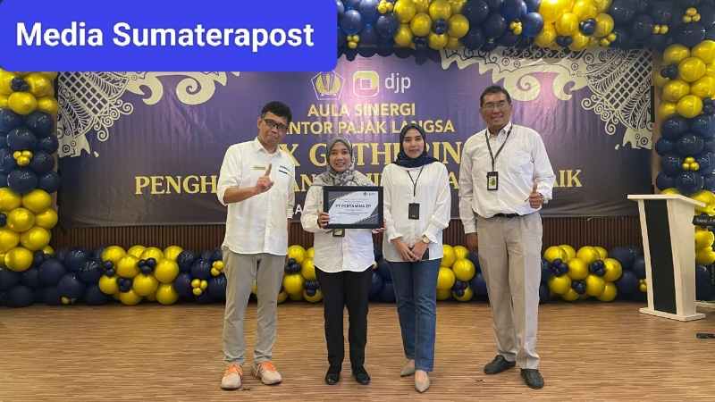 Pertamina EP Rantau Field Raih Penghargaan dari KPP Pratama Langsa Pertamina EP Rantau Field Raih Penghargaan dari KPP Pratama Langsa