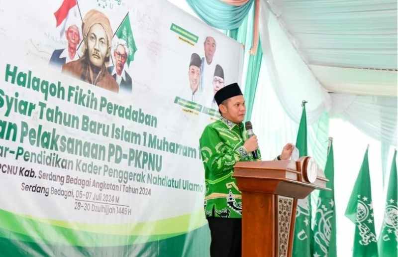 Hadiri Halaqah Fiqih dan Syiar Tahun Baru Islam, Wabup Adlin Harap PCNU Sinergi Bangun Sergai Hadiri Halaqah Fiqih dan Syiar Tahun Baru Islam, Wabup Adlin Harap PCNU Sinergi Bangun Sergai