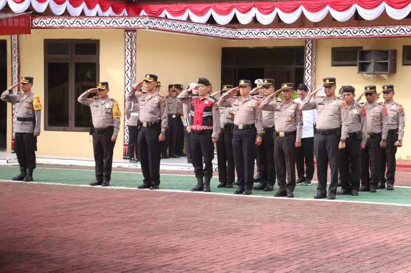 Polres Simalungun Umumkan Struktur Baru Jajaran Kapolsek Polres Simalungun Umumkan Struktur Baru Jajaran Kapolsek