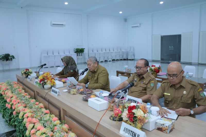 Plh Sekda Kabupaten Asahan Buka Rakorpem Bulan Juli Plh Sekda Kabupaten Asahan Buka Rakorpem Bulan Juli