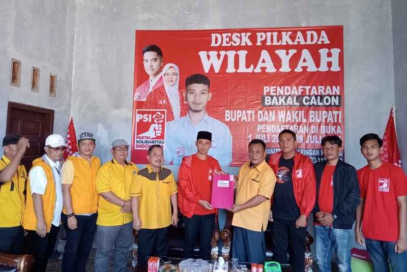 Ismet Roni Mendaftar ke Penjaringan Kepala Daerah yang Dibuka DPD PSI Ismet Roni Mendaftar ke Penjaringan Kepala Daerah yang Dibuka DPD PSI