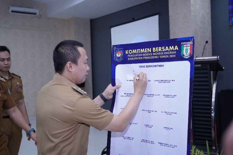 Pj Bupati Pringsewu Buka Workshop Peningkatan Inovasi Daerah 2024 Pj Bupati Pringsewu Buka Workshop Peningkatan Inovasi Daerah 2024