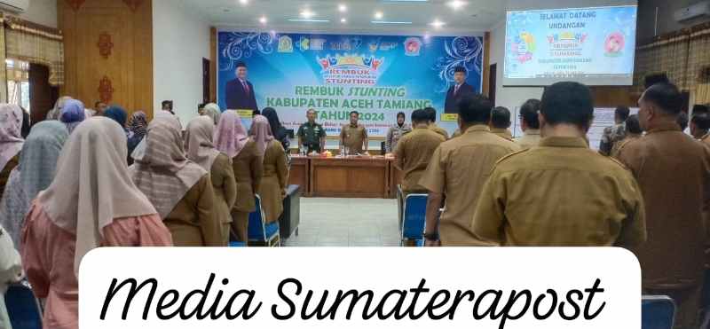 Pj. Bupati Drs. Asra Hadiri Pembukaan Rembuk Stunting Kabupaten Aceh Tamiang 2024 Pj. Bupati Drs. Asra Hadiri Pembukaan Rembuk Stunting Kabupaten Aceh Tamiang 2024