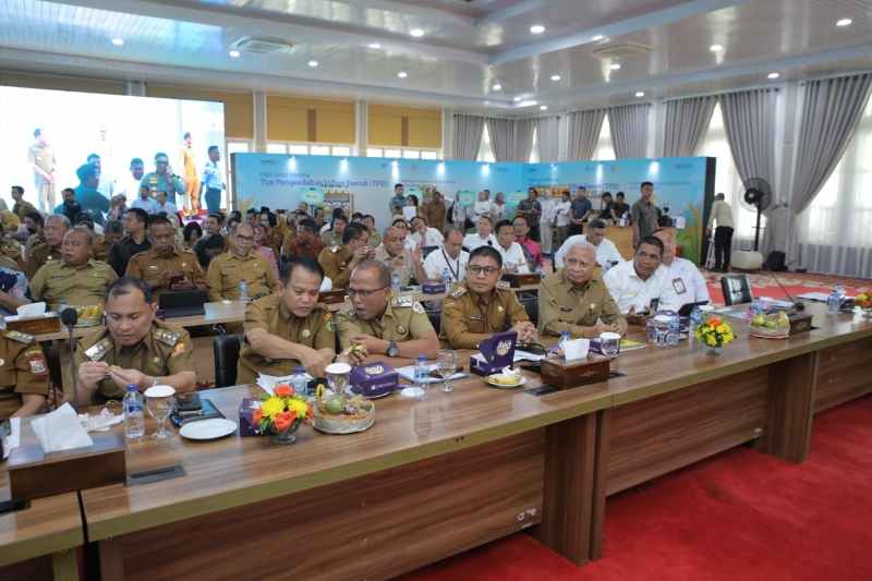 Bupati Asahan Ikuti Launching Gerakan Penanganan Inflasi Serentak se-Sumut Bupati Asahan Ikuti Launching Gerakan Penanganan Inflasi Serentak se-Sumut