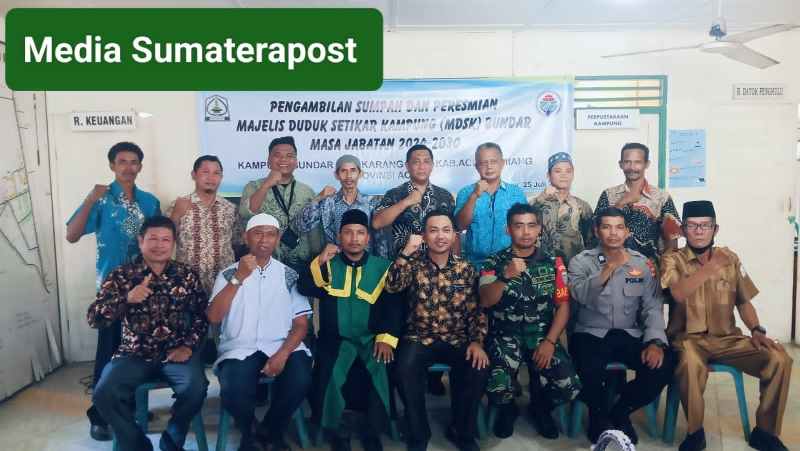 Pengambilan Sumpah dan Peresmian MDSK Desa Bundar 2024 Kecamatan Karang Baru Pengambilan Sumpah dan Peresmian MDSK Desa Bundar 2024 Kecamatan Karang Baru