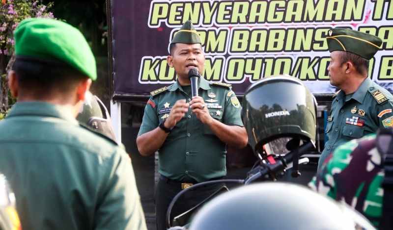 Kodim 0410/KBL Seragamkan Tampilan Kendaraan Dinas SPM Babinsa dan Provost Kodim 0410/KBL Seragamkan Tampilan Kendaraan Dinas SPM Babinsa dan Provost