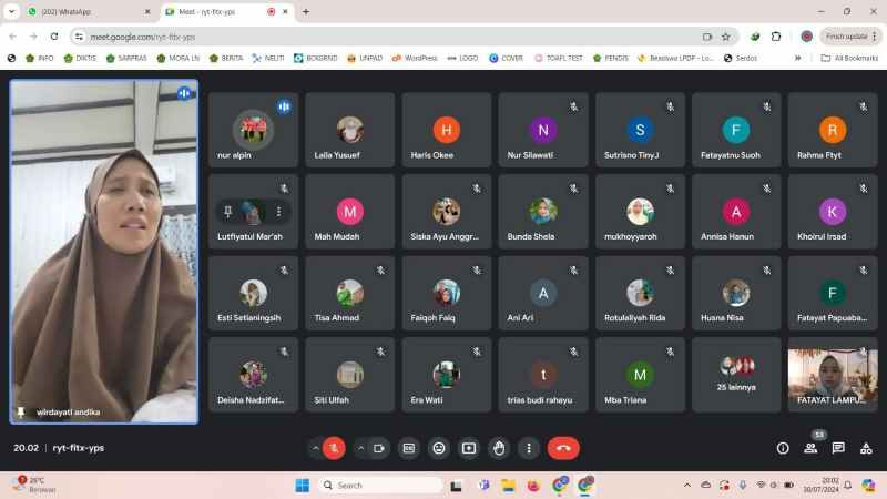 Sepekan Berpulang nya Kader Fatayat NU, Wirdayati Gelar Tahlil Doa Bersama Sepekan Berpulang nya Kader Fatayat NU, Wirdayati Gelar Tahlil Doa Bersama
