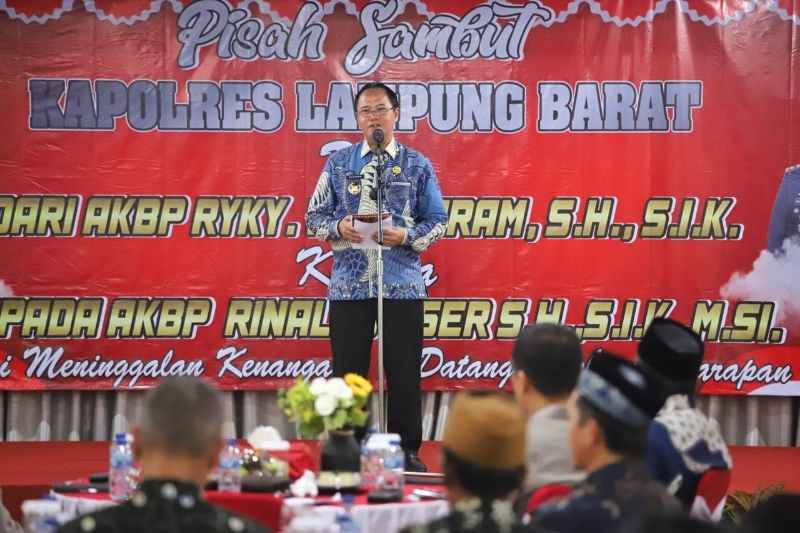 Pj. Bupati Drs. Nukman Apresiasi atas Kinerja dan Dedikasi Kapolres AKBP Ryky W Muharam Pj. Bupati Drs. Nukman Apresiasi atas Kinerja dan Dedikasi Kapolres AKBP Ryky W Muharam