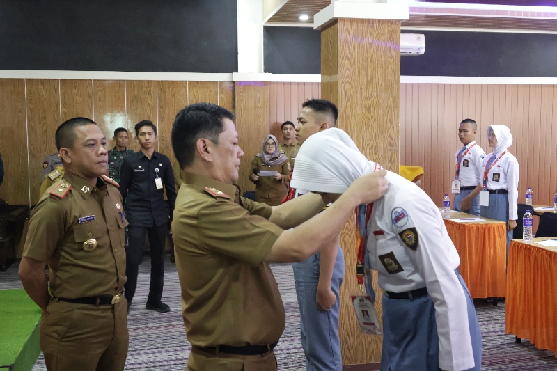 Diklat Calon Pasukan Pengibar Bendera Pusaka Tingkat Provinsi Lampung 2024 Resmi Dibuka Diklat Calon Pasukan Pengibar Bendera Pusaka Tingkat Provinsi Lampung 2024 Resmi Dibuka