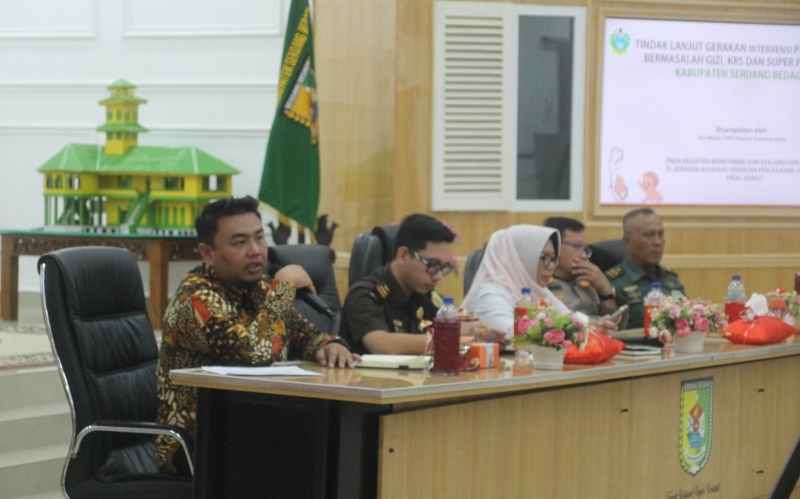 Pemkab Sergai Tegas Perangi Stunting Pemkab Sergai Tegas Perangi Stunting