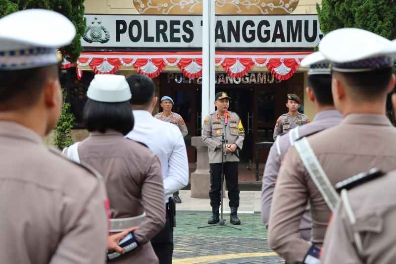 Kapolres Tanggamus AKBP Rivanda Pimpin Apel Perdana,Tekankan Pengamanan Pilkada 2024 Kapolres Tanggamus AKBP Rivanda Pimpin Apel Perdana,Tekankan Pengamanan Pilkada 2024