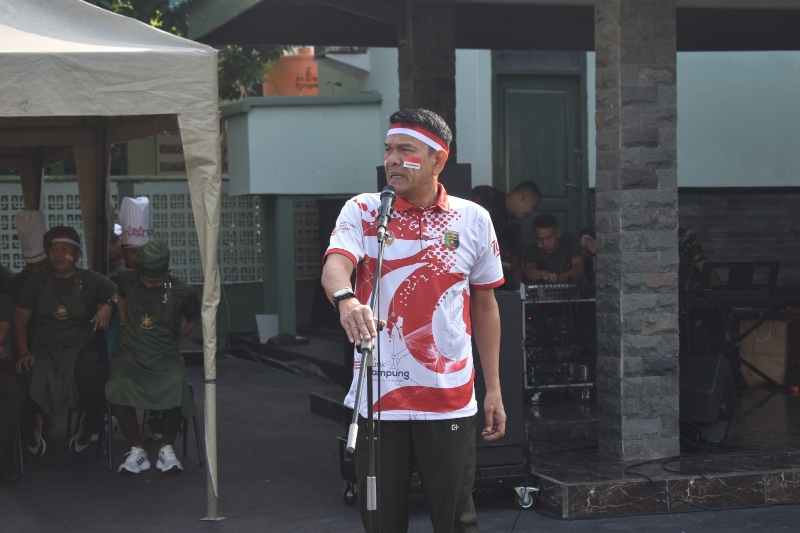 Meriahkan HUT Ke-79 RI, Korem 043/Gatam Gelar Perlombaan Meriahkan HUT Ke-79 RI, Korem 043/Gatam Gelar Perlombaan