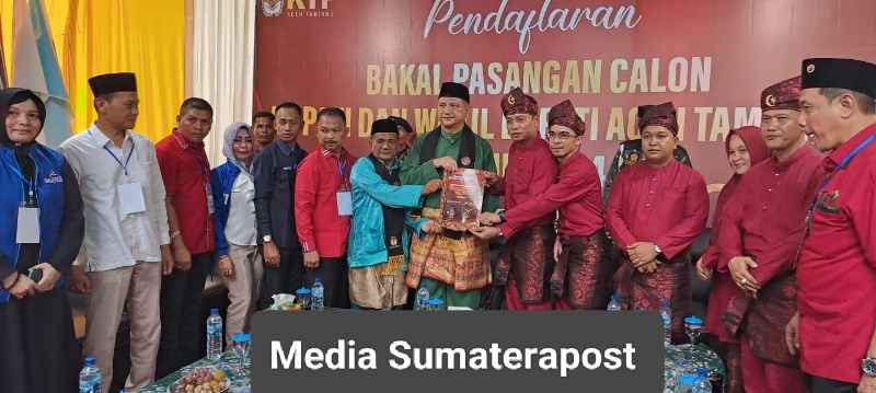KIP Menerima Pendaftaran Paslon Bupati dan Wakil Bupati Aceh Tamiang KIP Menerima Pendaftaran Paslon Bupati dan Wakil Bupati Aceh Tamiang