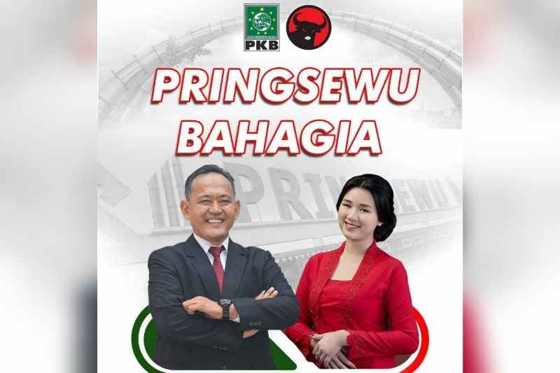 Pasangan H. Fauzi – Laras Deklarasi “Pringsewu Bahagia “ Pasangan H. Fauzi – Laras Deklarasi “Pringsewu Bahagia “