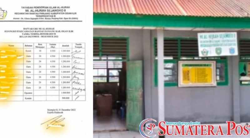 Diduga Kepala MI Alhijrah Rantau Panjang Korupsi Dana BOS serta Palsukan Tanda Tangan Guru Tapi Tak Terima Gaji Diduga Kepala MI Alhijrah Rantau Panjang Korupsi Dana BOS serta Palsukan Tanda Tangan Guru Tapi Tak Terima Gaji