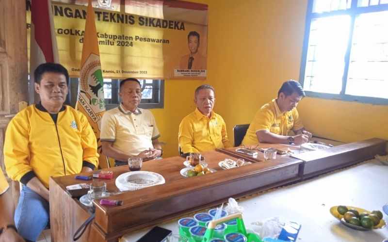 Golkar Pesawaran Siap Menangkan Paslon Aries Sandi dan Supriyanto Golkar Pesawaran Siap Menangkan Paslon Aries Sandi dan Supriyanto