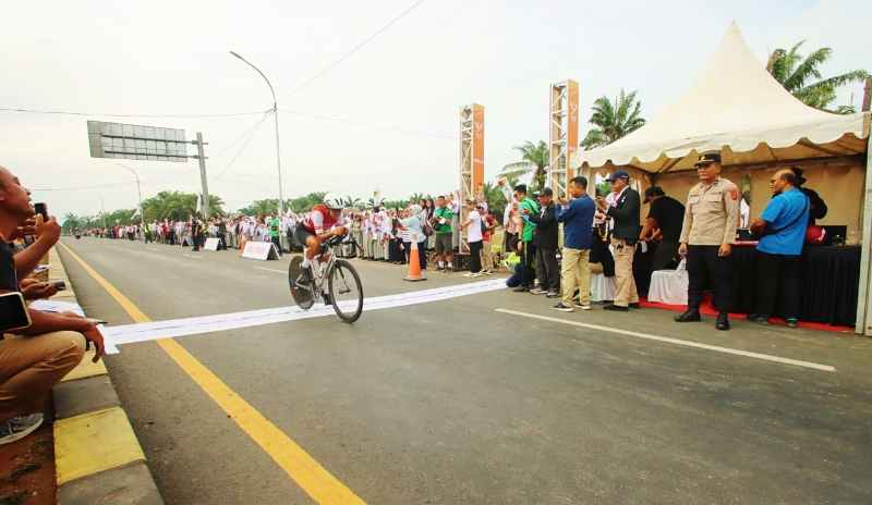 Kapolres Sergai Kawal Ketat, Cabor Balap Sepeda PON XXI Kapolres Sergai Kawal Ketat, Cabor Balap Sepeda PON XXI
