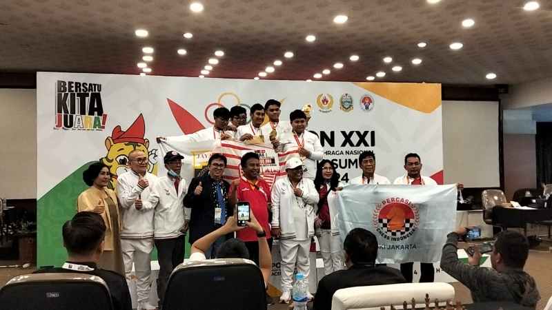 PON XXI 2024 di Karo: DKI Jakarta Borong Medali Emas di Nomor Catur Kilat PON XXI 2024 di Karo: DKI Jakarta Borong Medali Emas di Nomor Catur Kilat