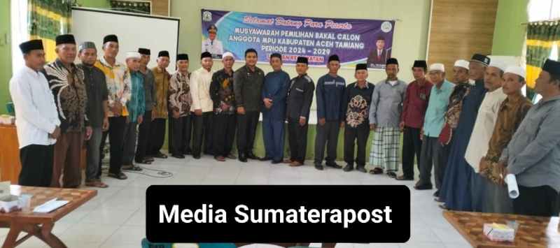 Musyawarah Pemilihan Bakal Calon Anggota MPU Kabupaten Aceh Tamiang 2024 – 2029 Musyawarah Pemilihan Bakal Calon Anggota MPU Kabupaten Aceh Tamiang 2024 – 2029