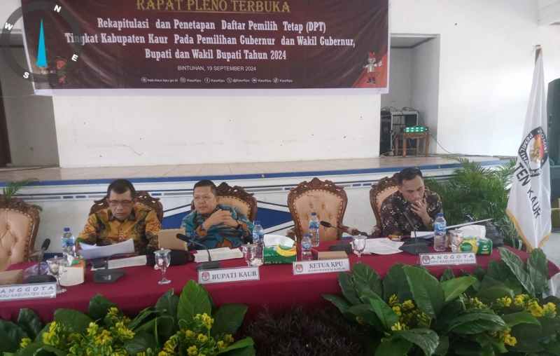 Pleno DPT KPUD Kaur Diwarnai Cek-cok Adu Mulut, Ketua KPUD Vs Panwascam Pleno DPT KPUD Kaur Diwarnai Cek-cok Adu Mulut, Ketua KPUD Vs Panwascam