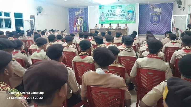 Kwarda Lampung Lepas 151 Pramuka Ikuti PERTIKAWAN Nasional 2024 Kwarda Lampung Lepas 151 Pramuka Ikuti PERTIKAWAN Nasional 2024