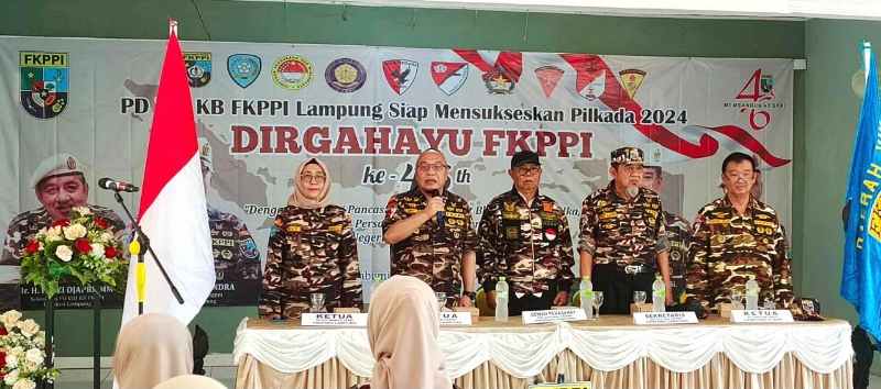 HUT ke-46 Tahun 2024, Keluarga Besar FKPPI Lampung Deklarasi Dukung dan Menangkan MIRZA-JIHAN HUT ke-46 Tahun 2024, Keluarga Besar FKPPI Lampung Deklarasi Dukung dan Menangkan MIRZA-JIHAN