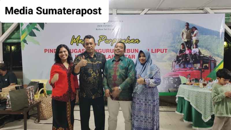 Malam Perpisahan Pindah Tugas Erik obaza Barus Pengurus Kebun Sei Liput Malam Perpisahan Pindah Tugas Erik obaza Barus Pengurus Kebun Sei Liput