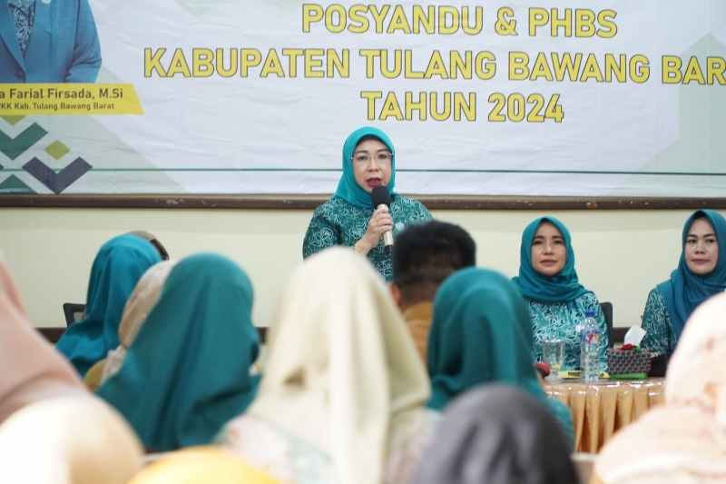 Seleksi Kader Terbaik, Hanita Farial Buka Lomba Kader Kesehatan Posyandu dan PHBS Tubaba Seleksi Kader Terbaik, Hanita Farial Buka Lomba Kader Kesehatan Posyandu dan PHBS Tubaba