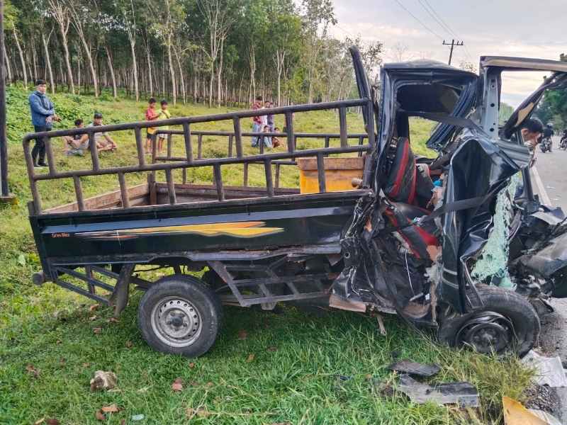 Kecelakaan Maut di Jalinsum, Satu Jiwa Melayang Kecelakaan Maut di Jalinsum, Satu Jiwa Melayang