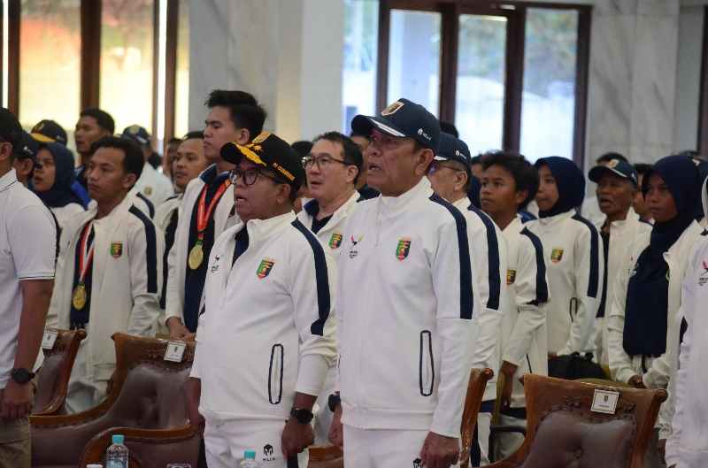 Danrem Laporkan Perolehan Medali Pada PON XXI/2024 Kepada Pj. Gubernur Lampung Danrem Laporkan Perolehan Medali Pada PON XXI/2024 Kepada Pj. Gubernur Lampung