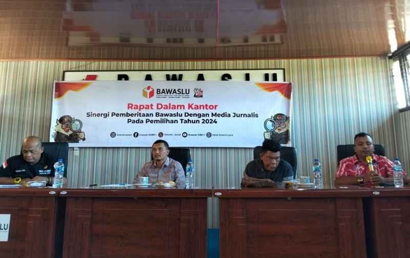 Bawaslu Karo dan Bawaslu Sumut RDK Jalin Sinergitas Pemberitaan Media Jurnalis Bawaslu Karo dan Bawaslu Sumut RDK Jalin Sinergitas Pemberitaan Media Jurnalis