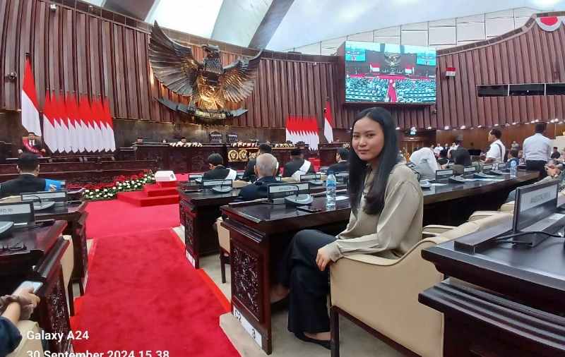 Almira Nabila Fauzi Ikuti Gladi Bersih Pelantikan DPR RI, DPD RI dan MPR RI Almira Nabila Fauzi Ikuti Gladi Bersih Pelantikan DPR RI, DPD RI dan MPR RI