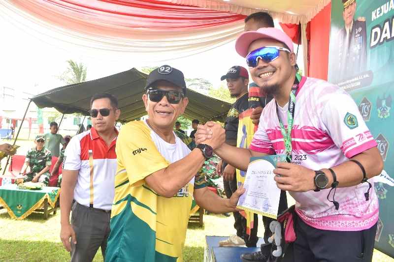 Danrem 043/Gatam Resmi Tutup 4 Cabor Danrem Cup Dalam Rangka HUT Ke-79 TNI 2024 Danrem 043/Gatam Resmi Tutup 4 Cabor Danrem Cup Dalam Rangka HUT Ke-79 TNI 2024