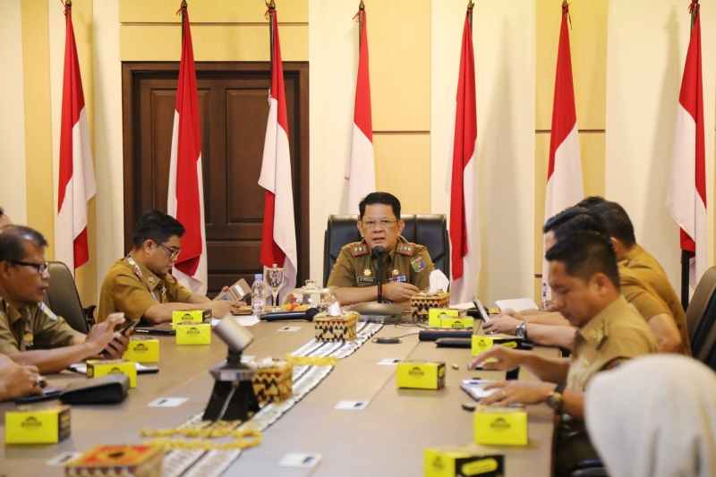 Pemprov Lampung Gelar Rapat Persiapan Kunker Pj. Gubernur Samsudin ke Kabupaten Pringsewu dan Tanggamus Pemprov Lampung Gelar Rapat Persiapan Kunker Pj. Gubernur Samsudin ke Kabupaten Pringsewu dan Tanggamus