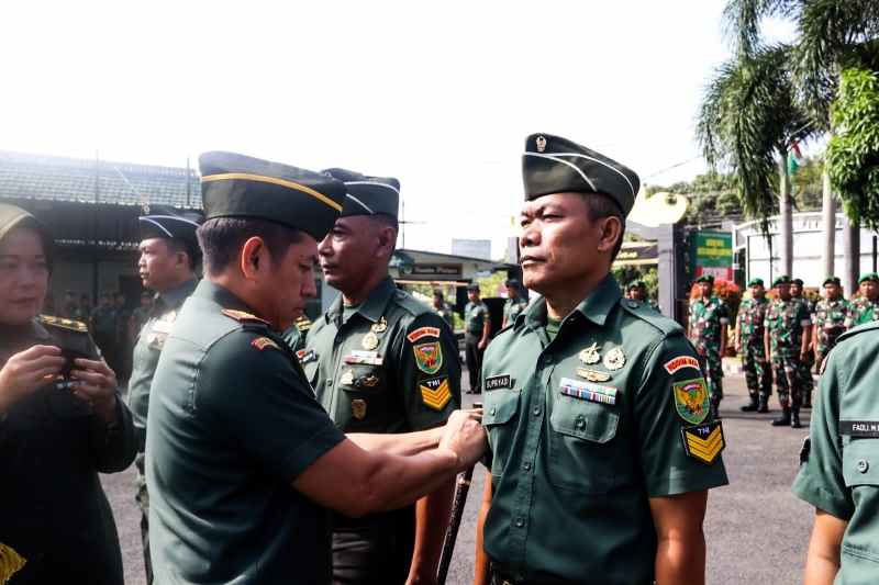 Dandim 0410/KBL Pimpin Korp Raport Kenaikan Pangkat Personel Bintara dan Tamtama Dandim 0410/KBL Pimpin Korp Raport Kenaikan Pangkat Personel Bintara dan Tamtama