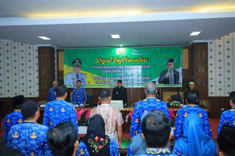 Rapat Implementasi Penghimpunan dan Pendistribusian Zakat, Infaq, dan Shodaqoh oleh BAZNAS Rapat Implementasi Penghimpunan dan Pendistribusian Zakat, Infaq, dan Shodaqoh oleh BAZNAS