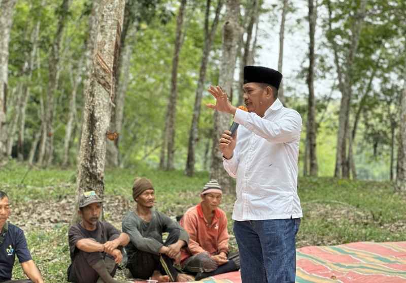 Inspeksi Kebun Beringin, Tuhu Bangun Ingatkan Rasa Optimistis Inspeksi Kebun Beringin, Tuhu Bangun Ingatkan Rasa Optimistis