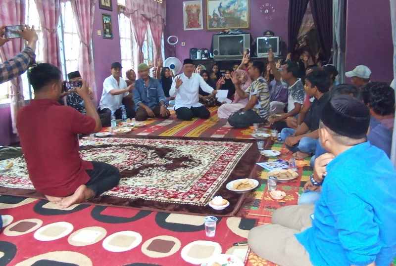 Cabup Pasaman No 3, Sabar AS Kunjungi Masyarakat Maninjau Panti Cabup Pasaman No 3, Sabar AS Kunjungi Masyarakat Maninjau Panti