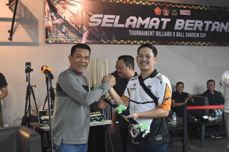 HUT Ke-79 TNI Tahun 2024, Turnamen Billiard 9 Ball Danrem Cup Resmi Ditutup HUT Ke-79 TNI Tahun 2024, Turnamen Billiard 9 Ball Danrem Cup Resmi Ditutup